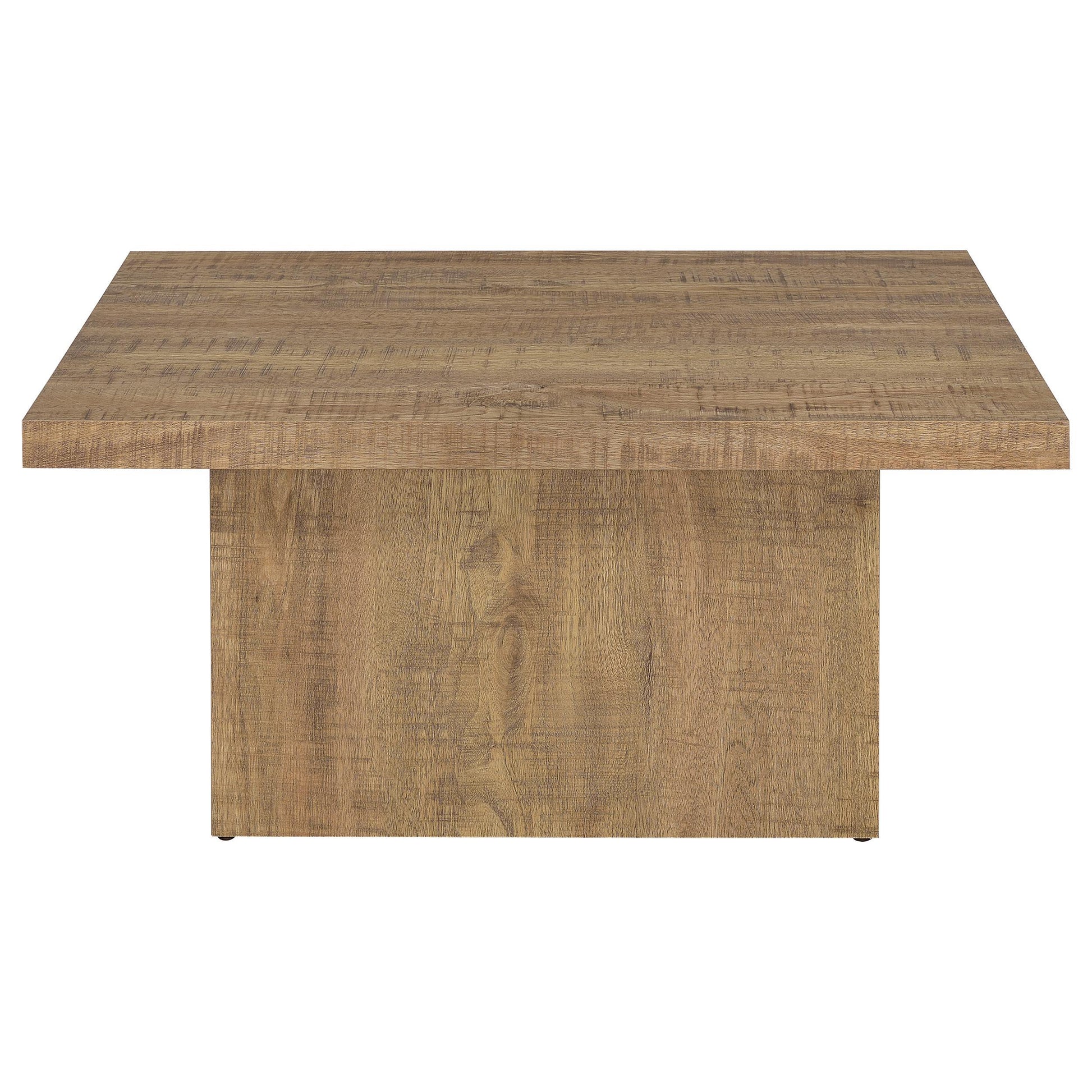 Coaster Furniture Devar 708068-S2 2-piece Square Coffee and End Table Set - Mango IMAGE 3