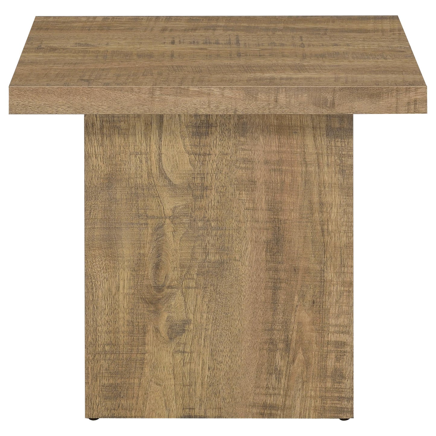  Coaster Furniture Devar 708068-S2 2-piece Square Coffee and End Table Set - Mango IMAGE 4