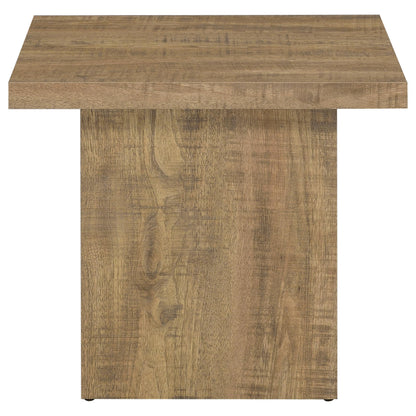  Coaster Furniture Devar 708068-S2 2-piece Square Coffee and End Table Set - Mango IMAGE 4