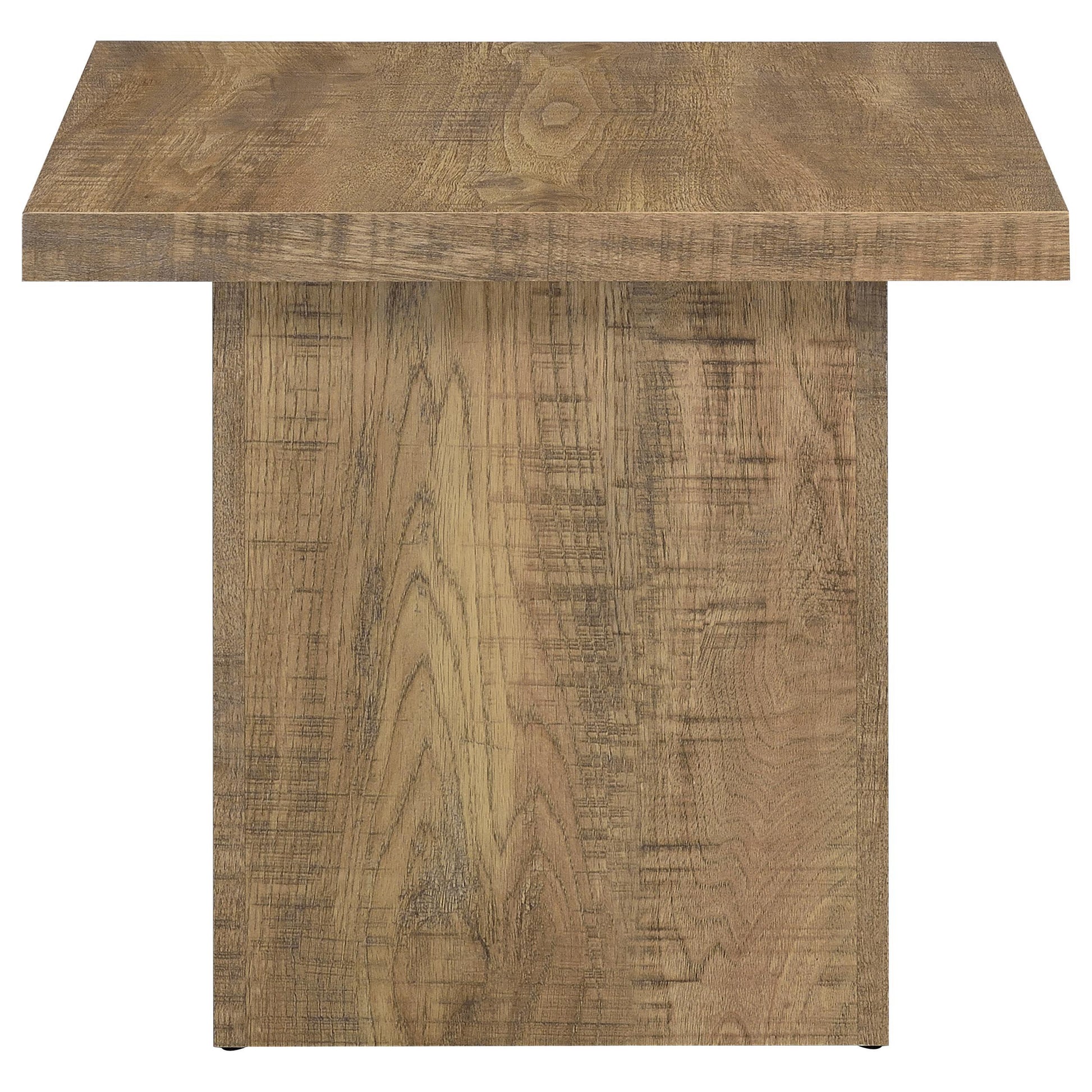  Coaster Furniture Devar 708068-S2 2-piece Square Coffee and End Table Set - Mango IMAGE 6