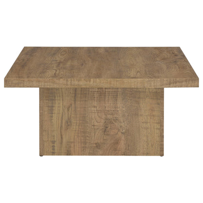  Coaster Furniture Devar 708068-S3 3-piece Square Coffee and End Table Set - Mango IMAGE 6