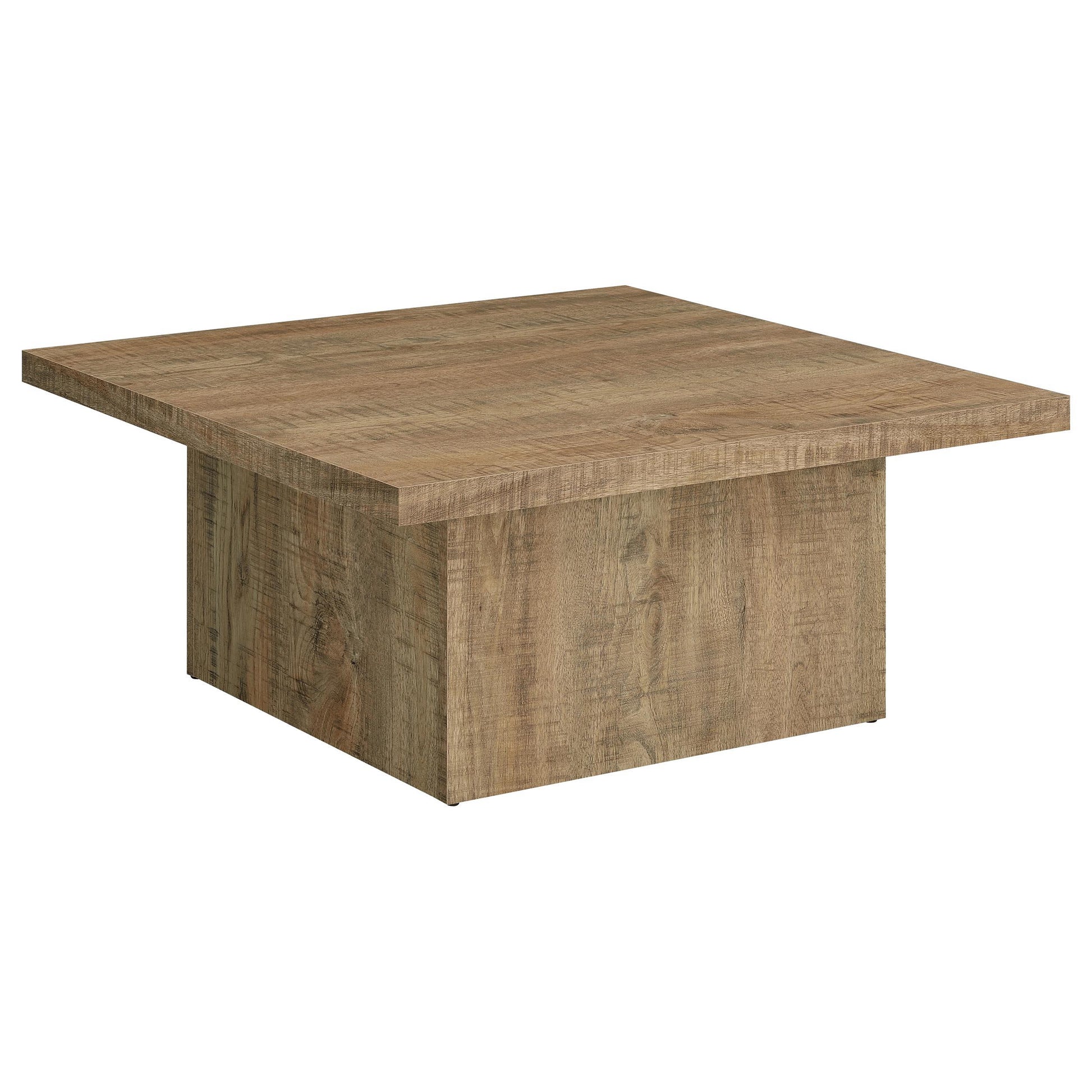  Coaster Furniture Devar 708068-S3 3-piece Square Coffee and End Table Set - Mango IMAGE 7