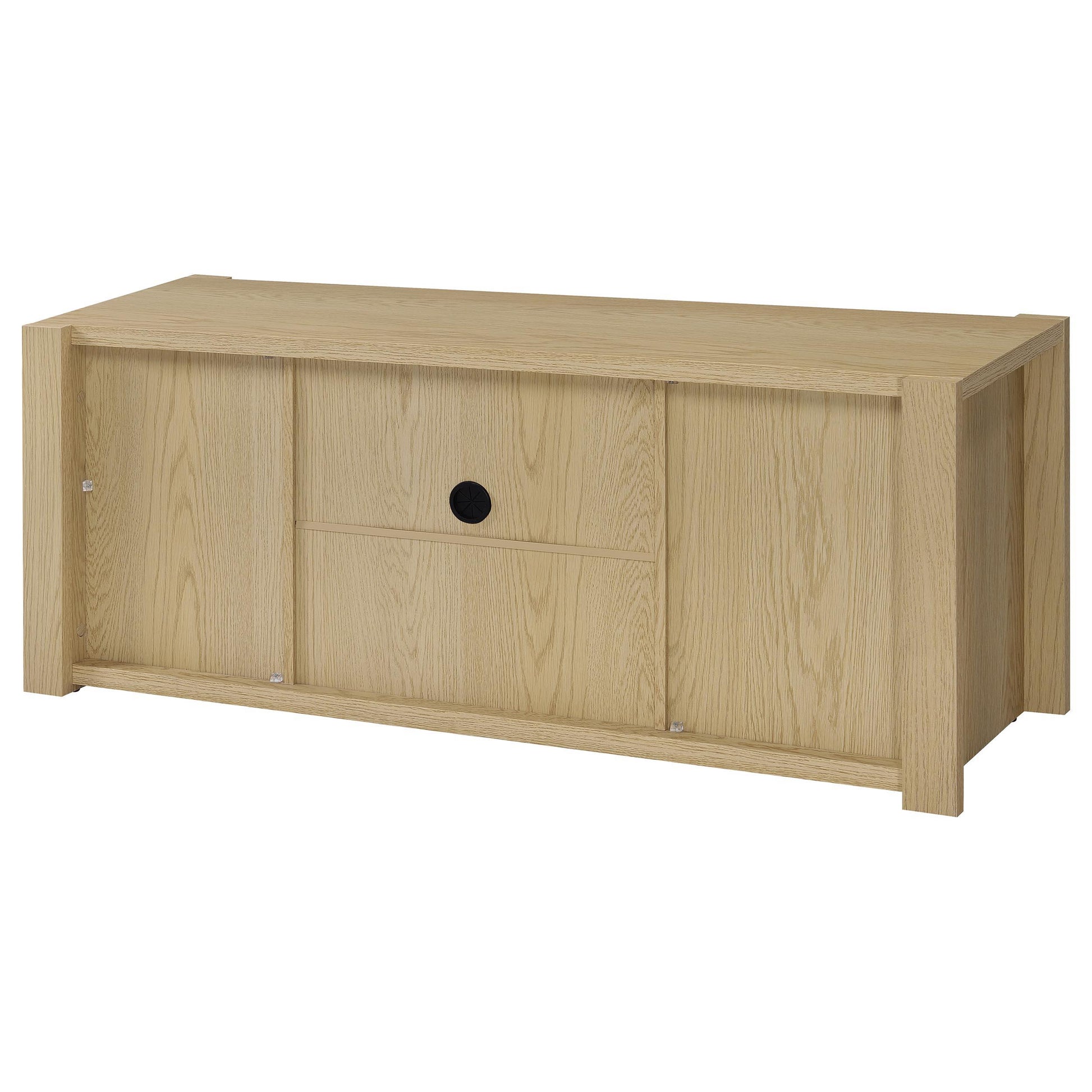  Coaster Furniture Laurelton 708222 60-inch 2-door TV Stand Media Console - Light Oak IMAGE 11