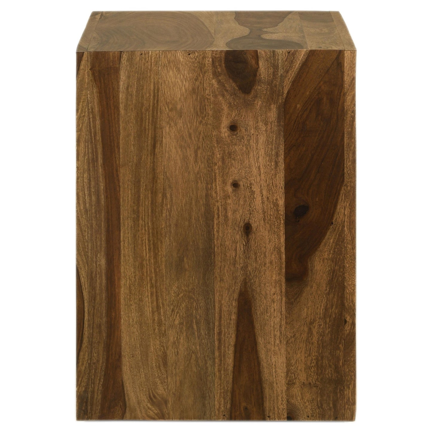  Coaster Furniture Odilia 708418-S2 2-piece Solid Wood Coffee and End Table Set - Auburn IMAGE 3