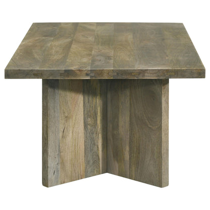  Coaster Furniture Andando 708498-S3 3-piece Coffee and End Table Set - Mango Brown IMAGE 2