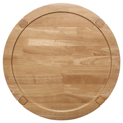  Coaster Furniture Camillo 709698-S2 2-piece Round Coffee and End Table Set - Maple IMAGE 5