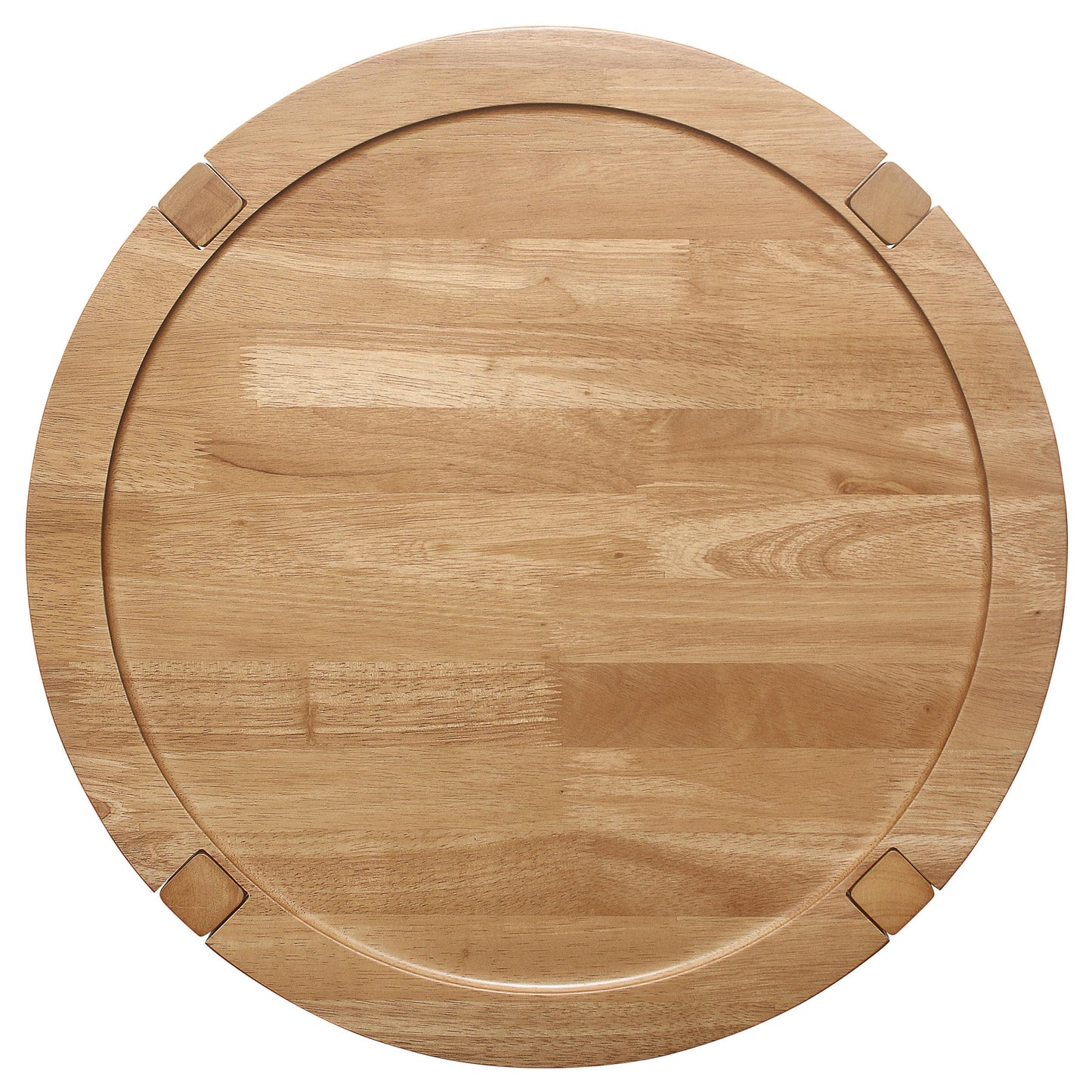  Coaster Furniture Camillo 709698-S3 3-piece Round Coffee and End Table Set - Maple IMAGE 5