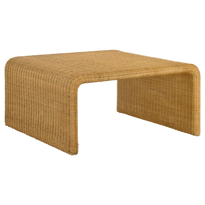  Coaster Furniture Cahya 709818-S3 3-piece Rattan Coffee and End Table Set - Natural IMAGE 2