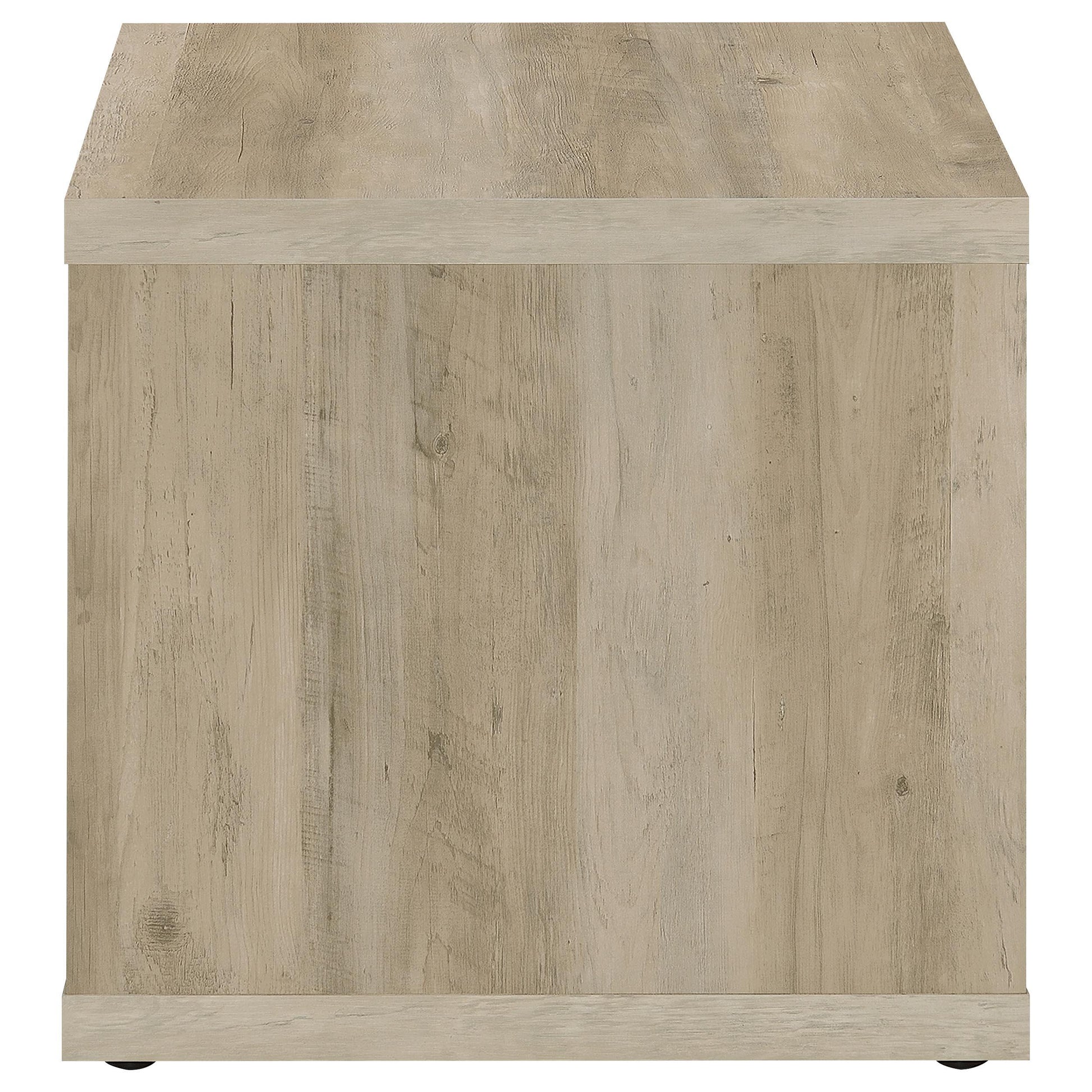  Coaster Furniture Frisco 710518-S2 2-piece Coffee and End Table Set - Distressed Pine IMAGE 4