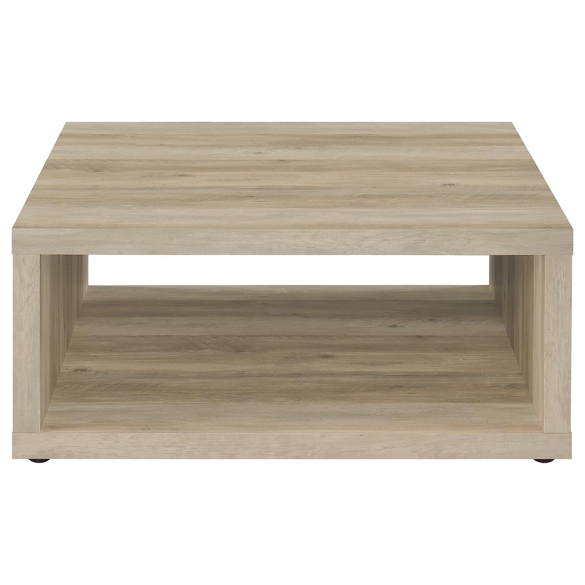  Coaster Furniture Frisco 710518-S2 2-piece Coffee and End Table Set - Distressed Pine IMAGE 8