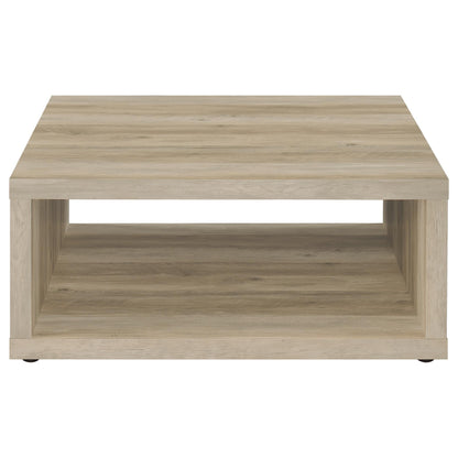  Coaster Furniture Frisco 710518-S2 2-piece Coffee and End Table Set - Distressed Pine IMAGE 8