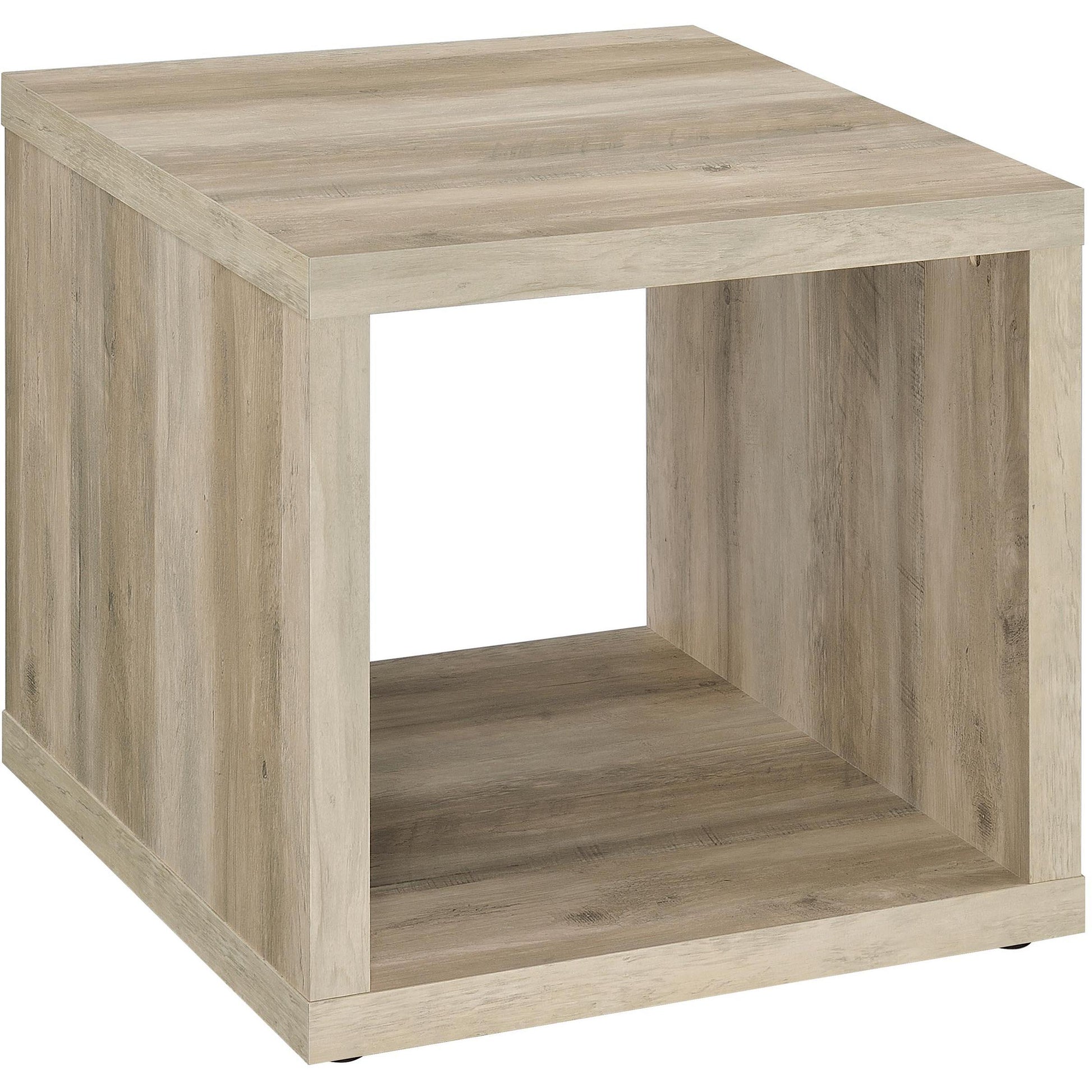  Coaster Furniture Frisco 710518-S3 3-piece Coffee and End Table Set - Distressed Pine IMAGE 3
