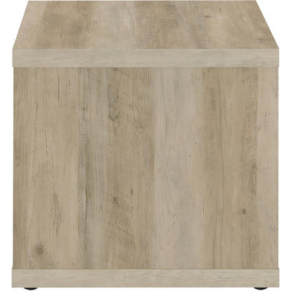  Coaster Furniture Frisco 710518-S3 3-piece Coffee and End Table Set - Distressed Pine IMAGE 6