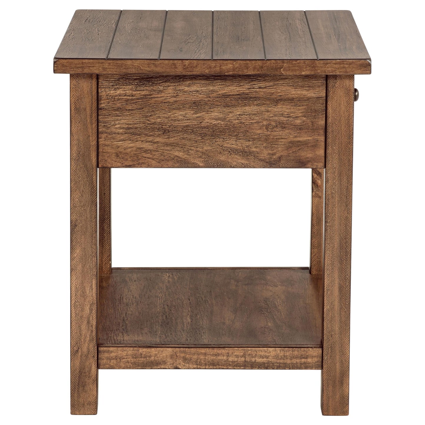  Coaster Furniture Payne 710548-S2 2-piece Coffee and 1-drawer End Table Set - Brown IMAGE 3