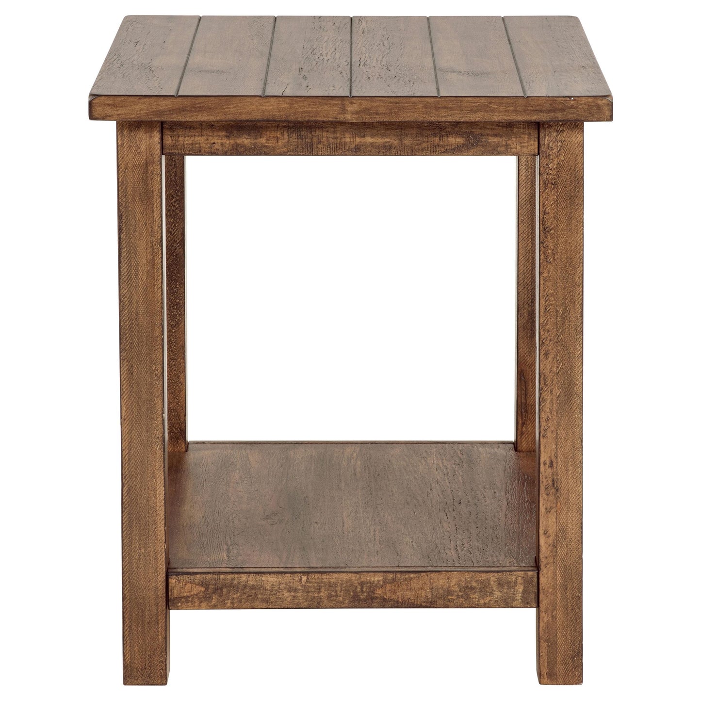  Coaster Furniture Payne 710548-S3A 3-piece Coffee and End Table Set - Distressed Brown IMAGE 3