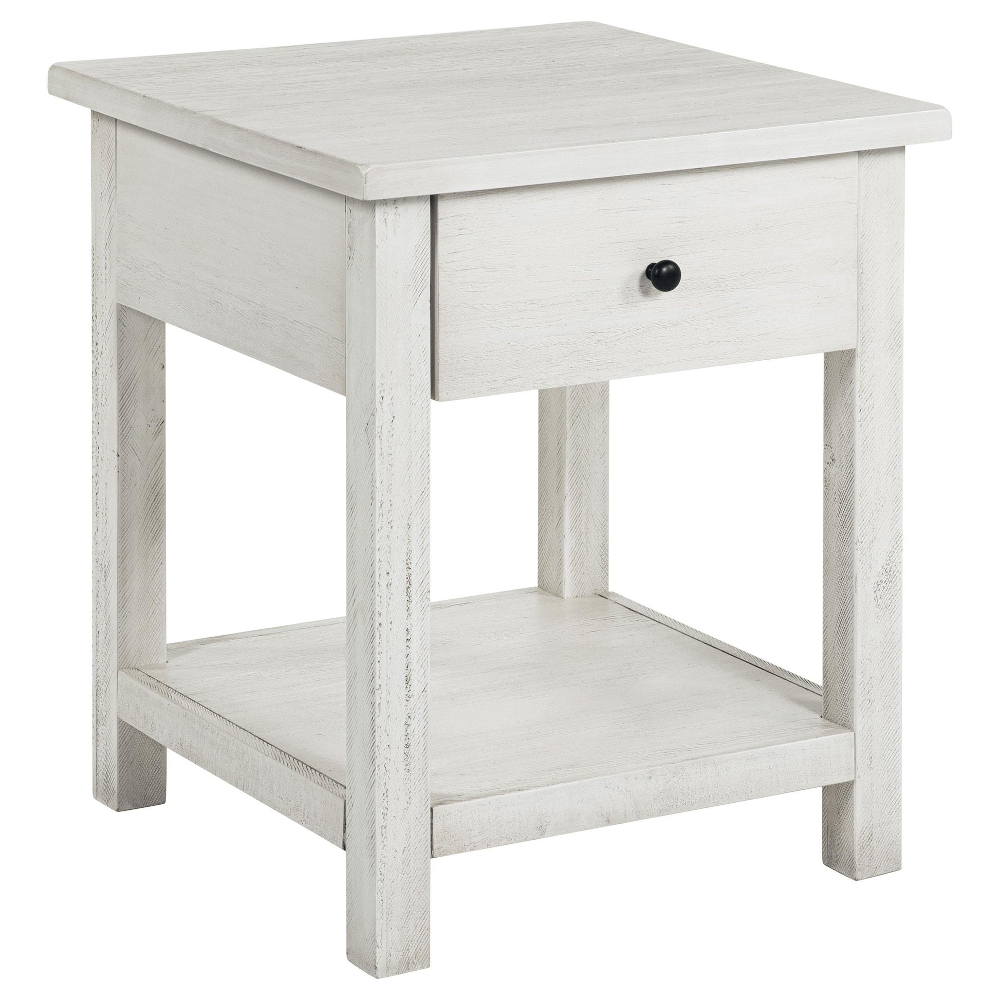  Coaster Furniture Payne 710558-S2 2-piece Coffee and 1-drawer End Table Set - White IMAGE 6