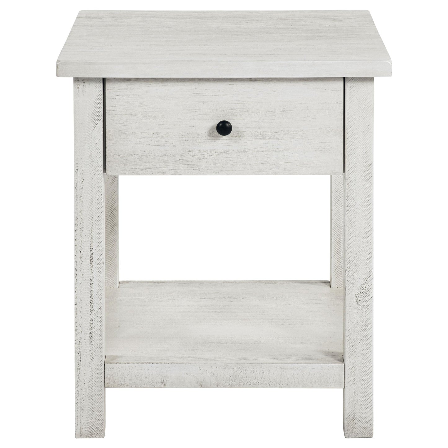  Coaster Furniture Payne 710558-S2 2-piece Coffee and 1-drawer End Table Set - White IMAGE 9