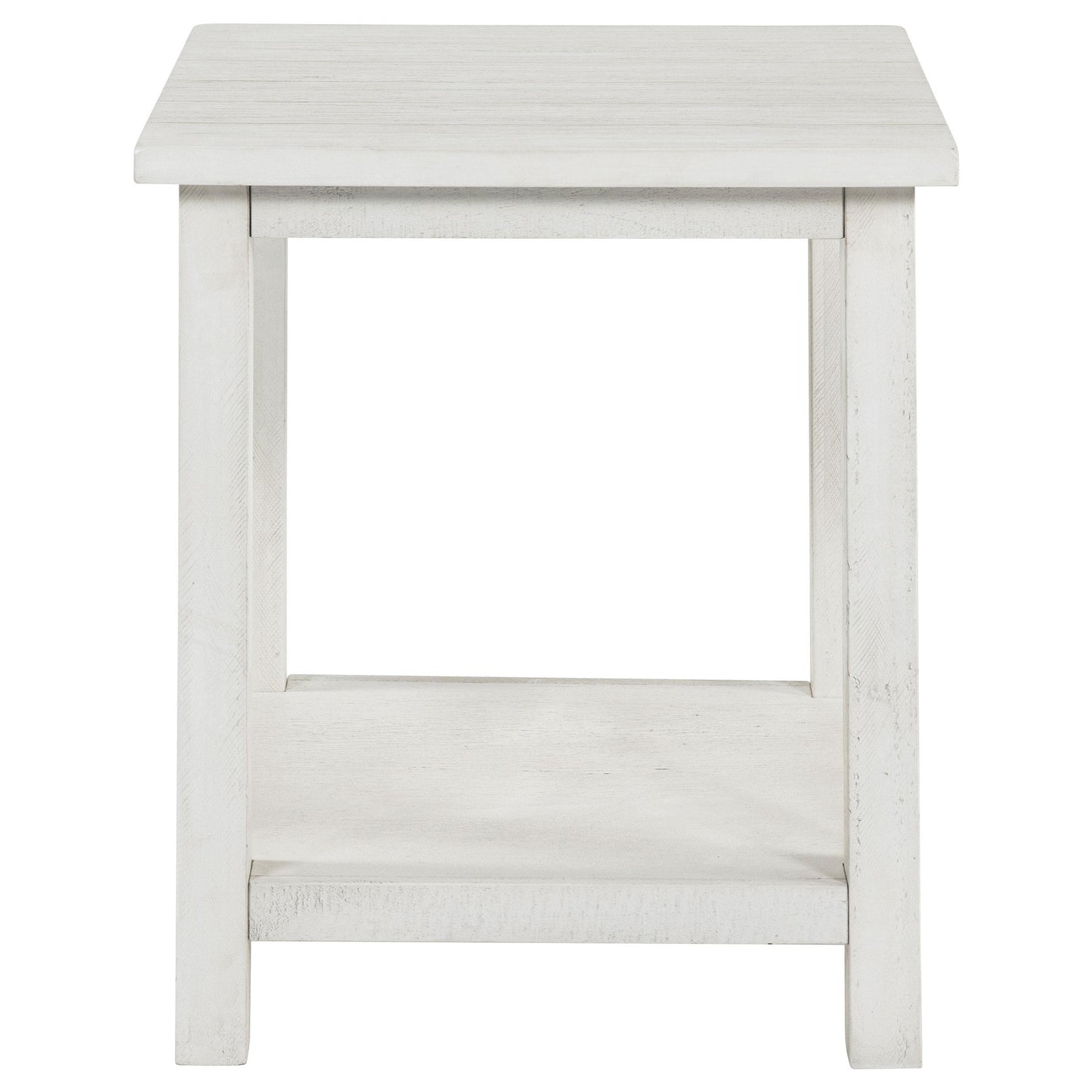  Coaster Furniture Payne 710558-S3A 3-piece Coffee and End Table Set - Distressed White IMAGE 10
