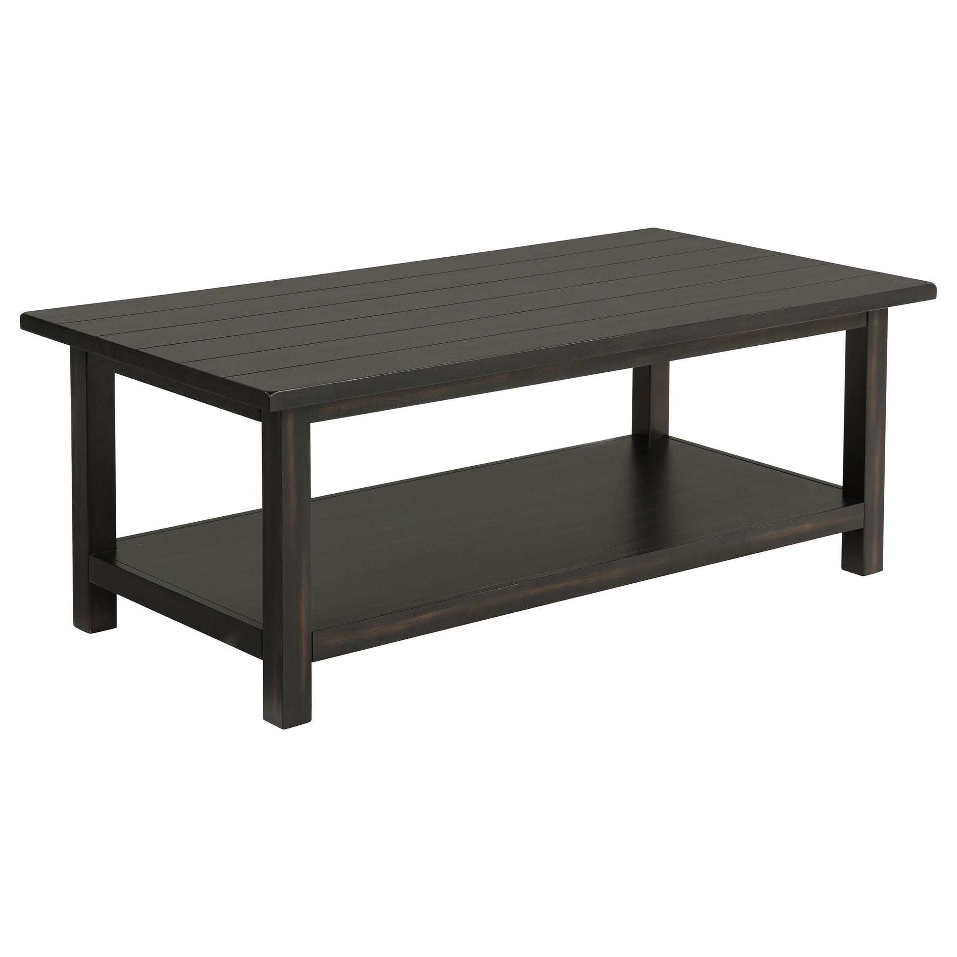  Coaster Furniture Payne 710568-S2 2-piece Coffee and 1-drawer End Table Set - Java IMAGE 7