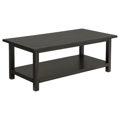  Coaster Furniture Payne 710568-S2 2-piece Coffee and 1-drawer End Table Set - Java IMAGE 7