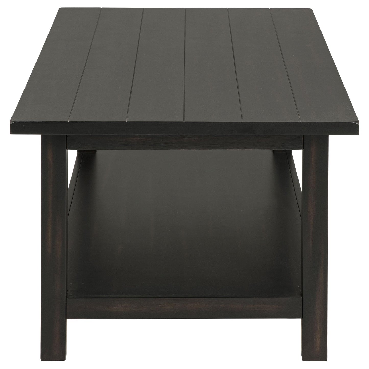  Coaster Furniture Payne 710568-S3 3-piece Coffee and 1-drawer End Table Set - Java IMAGE 3