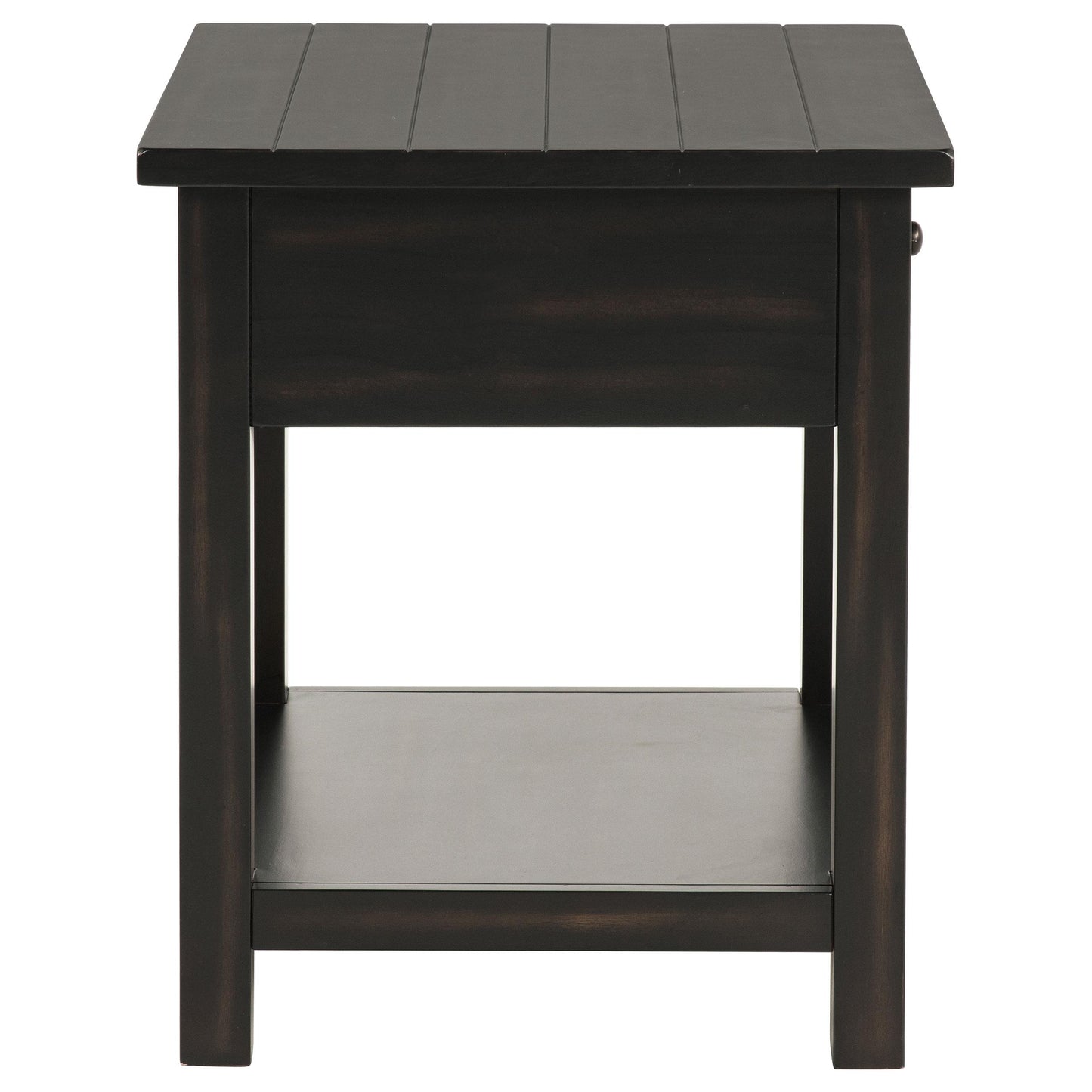  Coaster Furniture Payne 710568-S3 3-piece Coffee and 1-drawer End Table Set - Java IMAGE 4