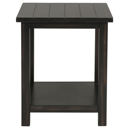  Coaster Furniture Payne 710568-S3A 3-piece Coffee and End Table Set - Distressed Java IMAGE 3