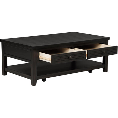  Coaster Furniture Concord 710578-S2 2-piece Coffee and End Table Set - Distressed Java IMAGE 11