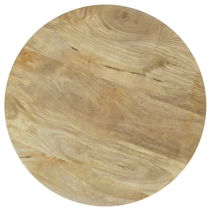 Coaster Furniture Touhy 710608-S3 3-piece Round Coffee and End Table Set - Natural Mango IMAGE 6