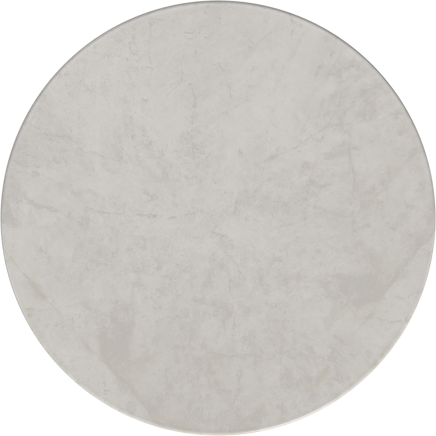  Coaster Furniture Hermas 710738-S2 2-piece Round Marble Coffee and End Table Set - White IMAGE 12