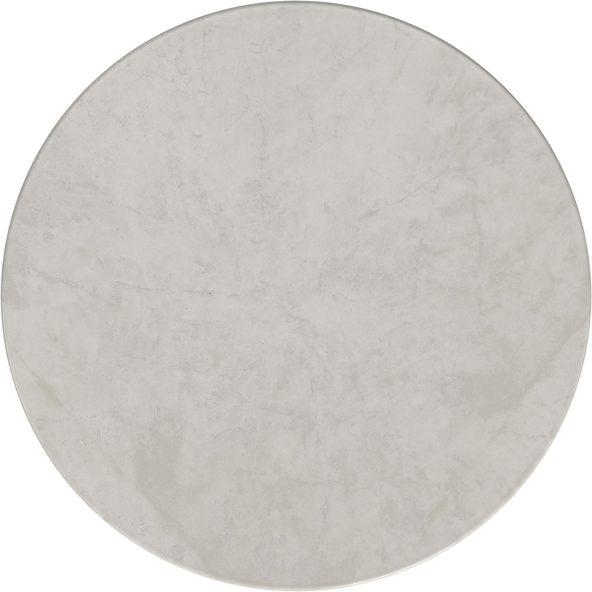  Coaster Furniture Hermas 710738-S2 2-piece Round Marble Coffee and End Table Set - White IMAGE 12