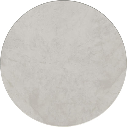  Coaster Furniture Hermas 710738-S3 3-piece Round Marble Coffee and End Table Set - White IMAGE 12