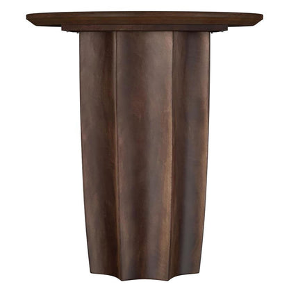  Coaster Furniture Cayenne 710778-S2 2-piece Solid Mango Wood Coffee Table Set - Walnut IMAGE 3