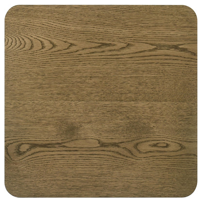  Coaster Furniture Castlewood 710857 Engineered Wood Accent End Table - Brown Oak IMAGE 4