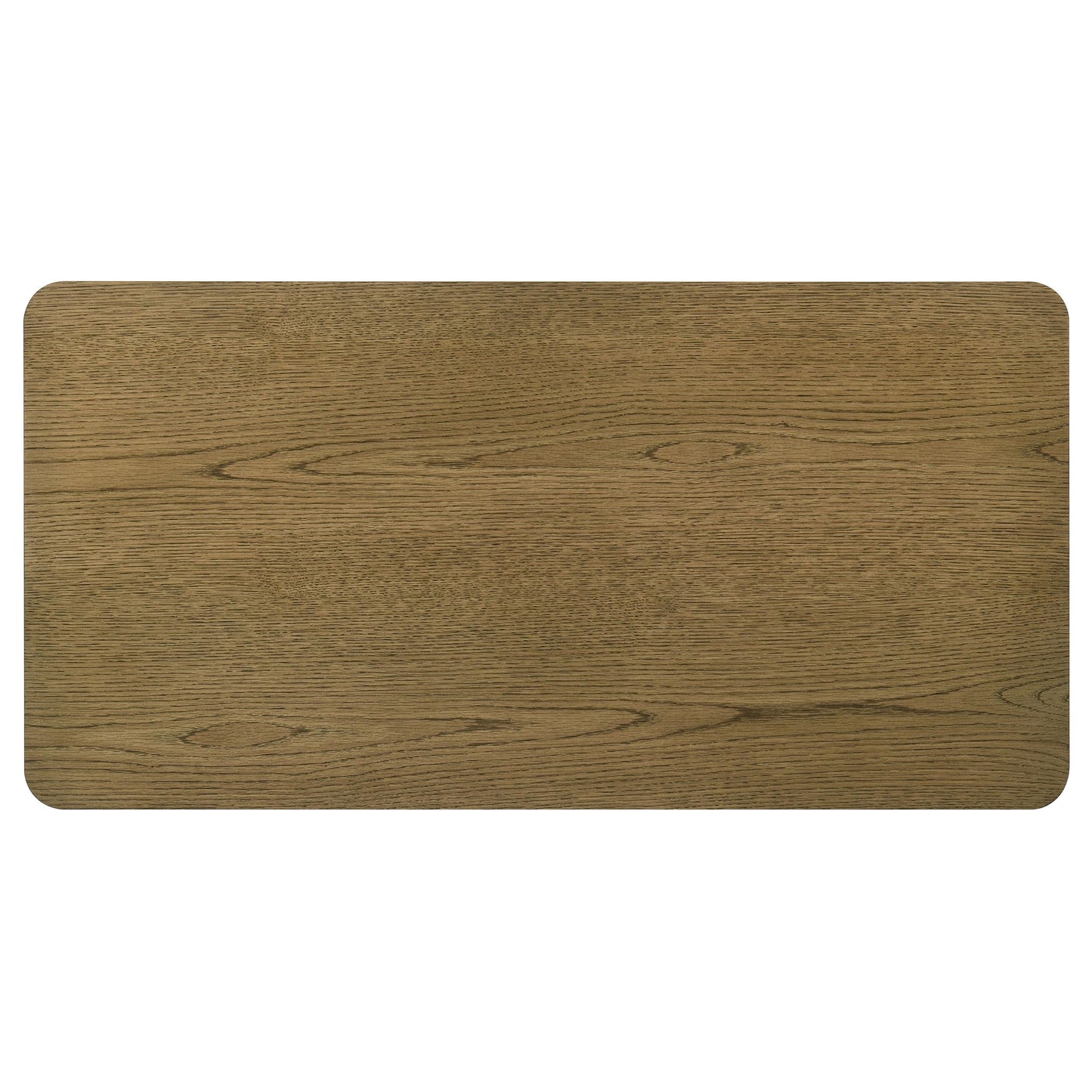  Coaster Furniture Castlewood 710858 Engineered Wood Coffee Table - Brown Oak IMAGE 5