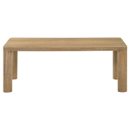  Coaster Furniture Castlewood 710868-S2 2-piece Cocktail Coffee Table Set - Light Oak IMAGE 7