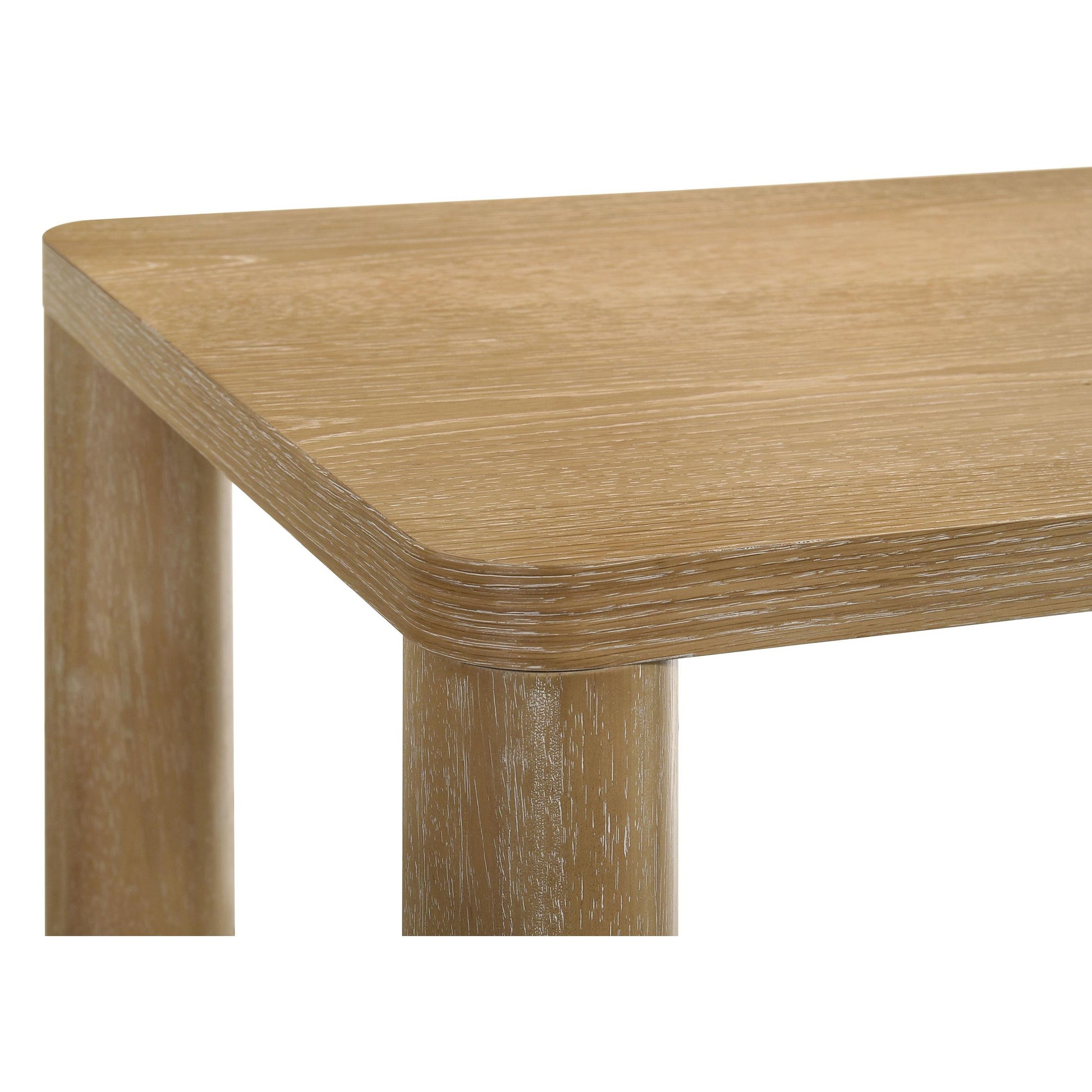  Coaster Furniture Castlewood 710868-S3 3-piece Cocktail Coffee Table Set - Light Oak IMAGE 1