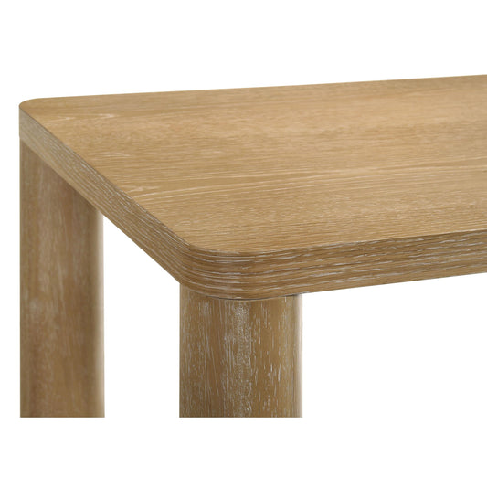  Coaster Furniture Castlewood 710868-S3 3-piece Cocktail Coffee Table Set - Light Oak IMAGE 1