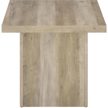  Coaster Furniture Devar 710878-S2 2-piece Square Coffee End Table Set - Distressed Pine IMAGE 7