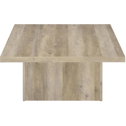  Coaster Furniture Devar 710878-S3 3-piece Square Coffee End Table Set - Distressed Pine IMAGE 11