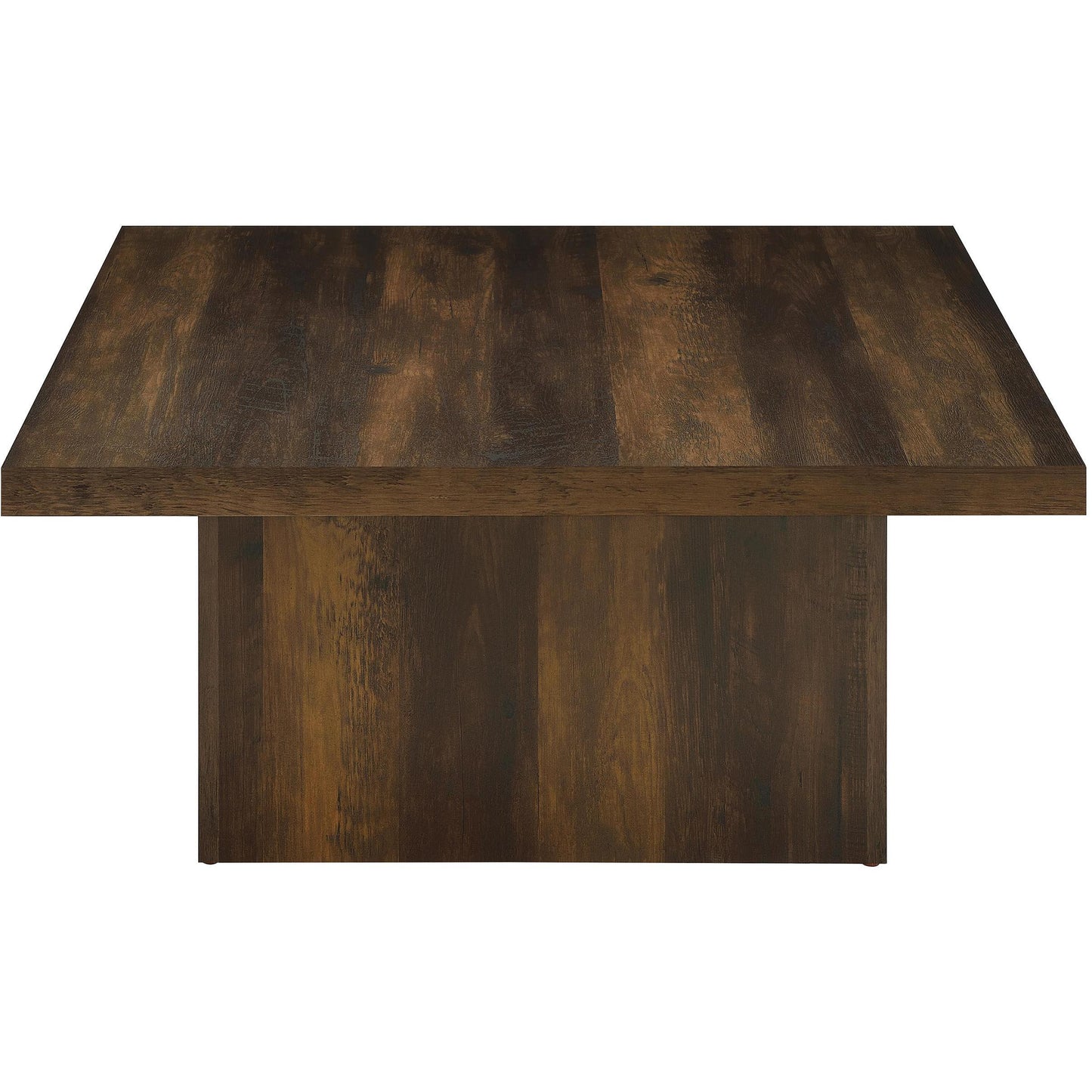  Coaster Furniture Devar 710888-S2 2-piece Square Coffee and End Table Set - Dark Pine IMAGE 11