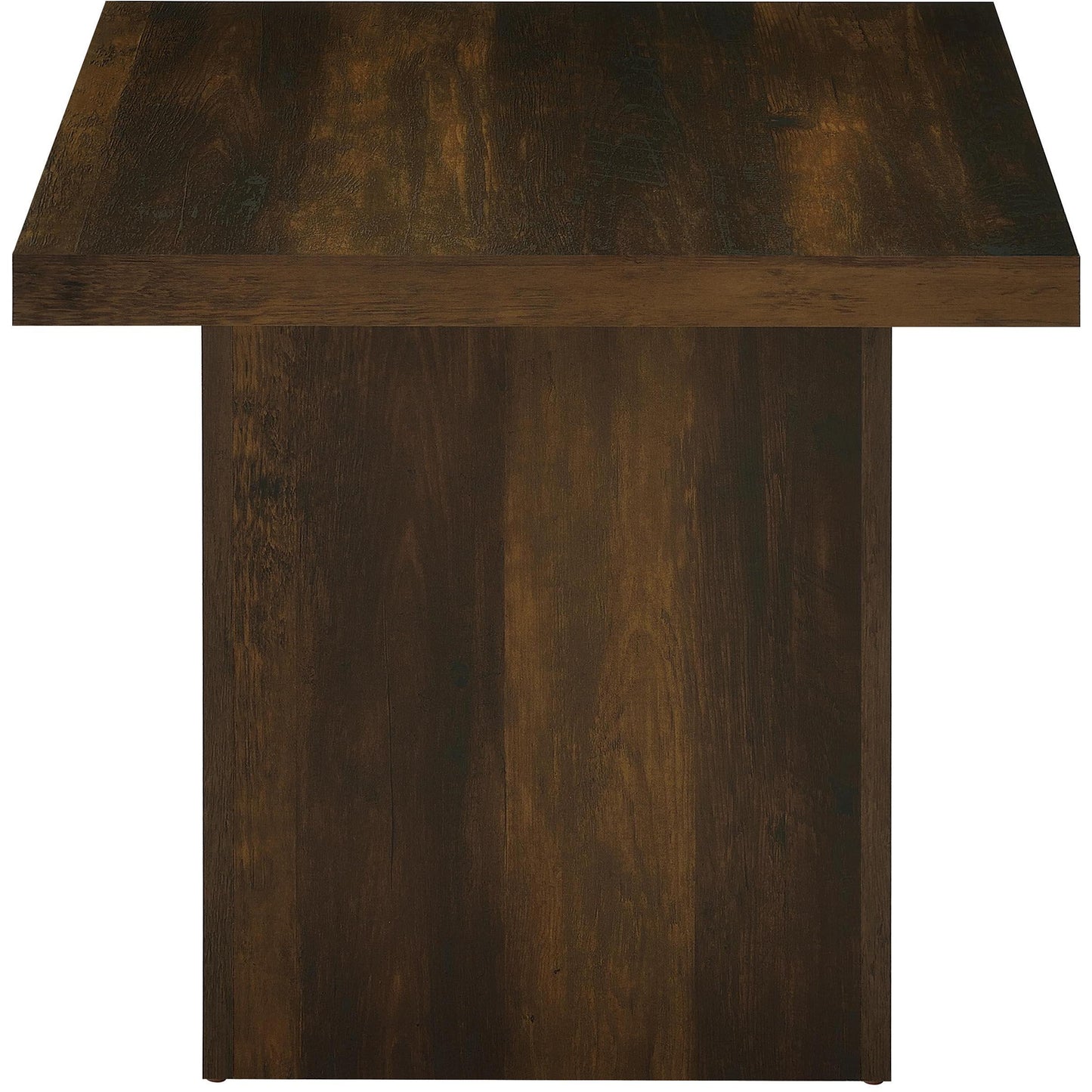  Coaster Furniture Devar 710888-S3 3-piece Square Coffee and End Table Set - Dark Pine IMAGE 6