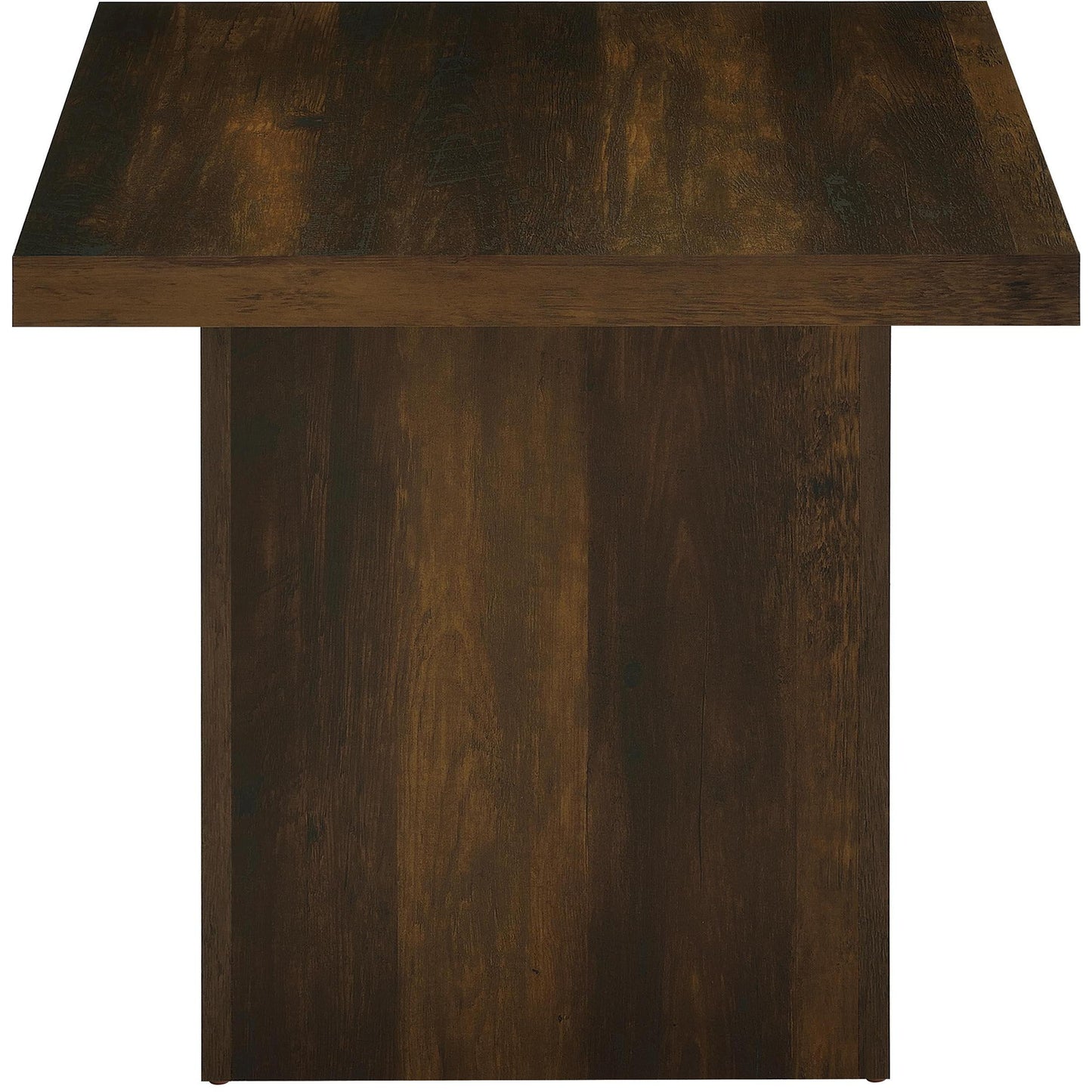  Coaster Furniture Devar 710888-S3 3-piece Square Coffee and End Table Set - Dark Pine IMAGE 7