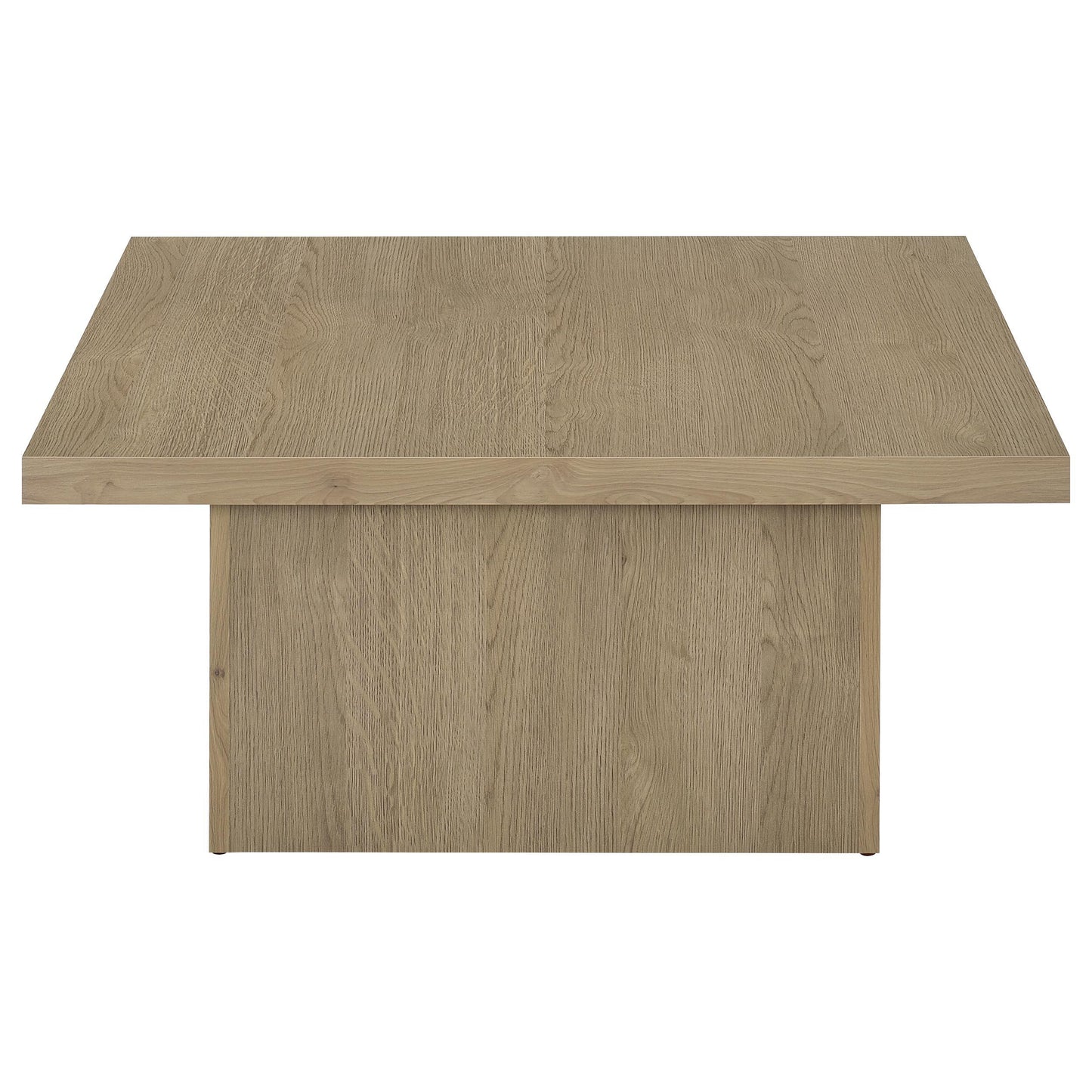  Coaster Furniture Devar 710918 Square Engineered Wood Coffee Table - Latte IMAGE 5