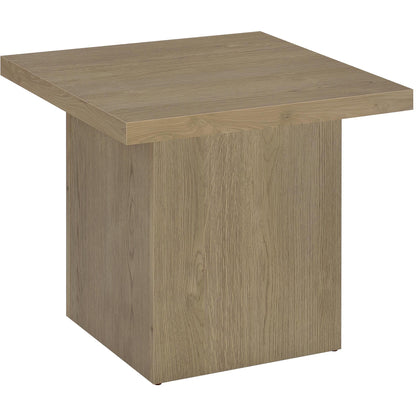  Coaster Furniture Devar 710918-S2 2-piece Square Cocktail Coffee End Table Set - Latte IMAGE 3