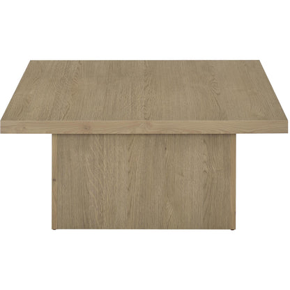  Coaster Furniture Devar 710918-S3 3-piece Square Cocktail Coffee End Table Set - Latte IMAGE 12