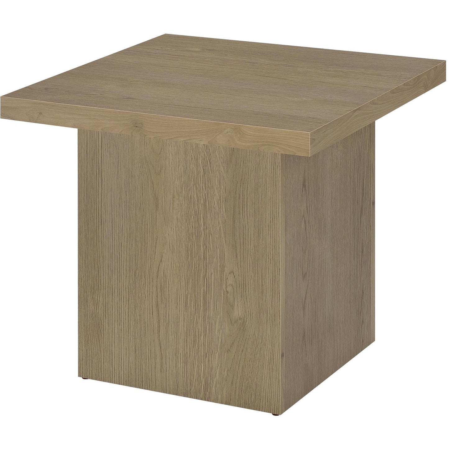  Coaster Furniture Devar 710918-S3 3-piece Square Cocktail Coffee End Table Set - Latte IMAGE 5