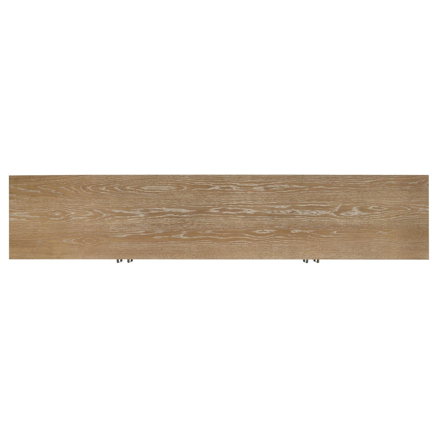  Coaster Furniture Brenham 720130 79-inch 4-door TV Stand Media Console - Washed Oak IMAGE 2