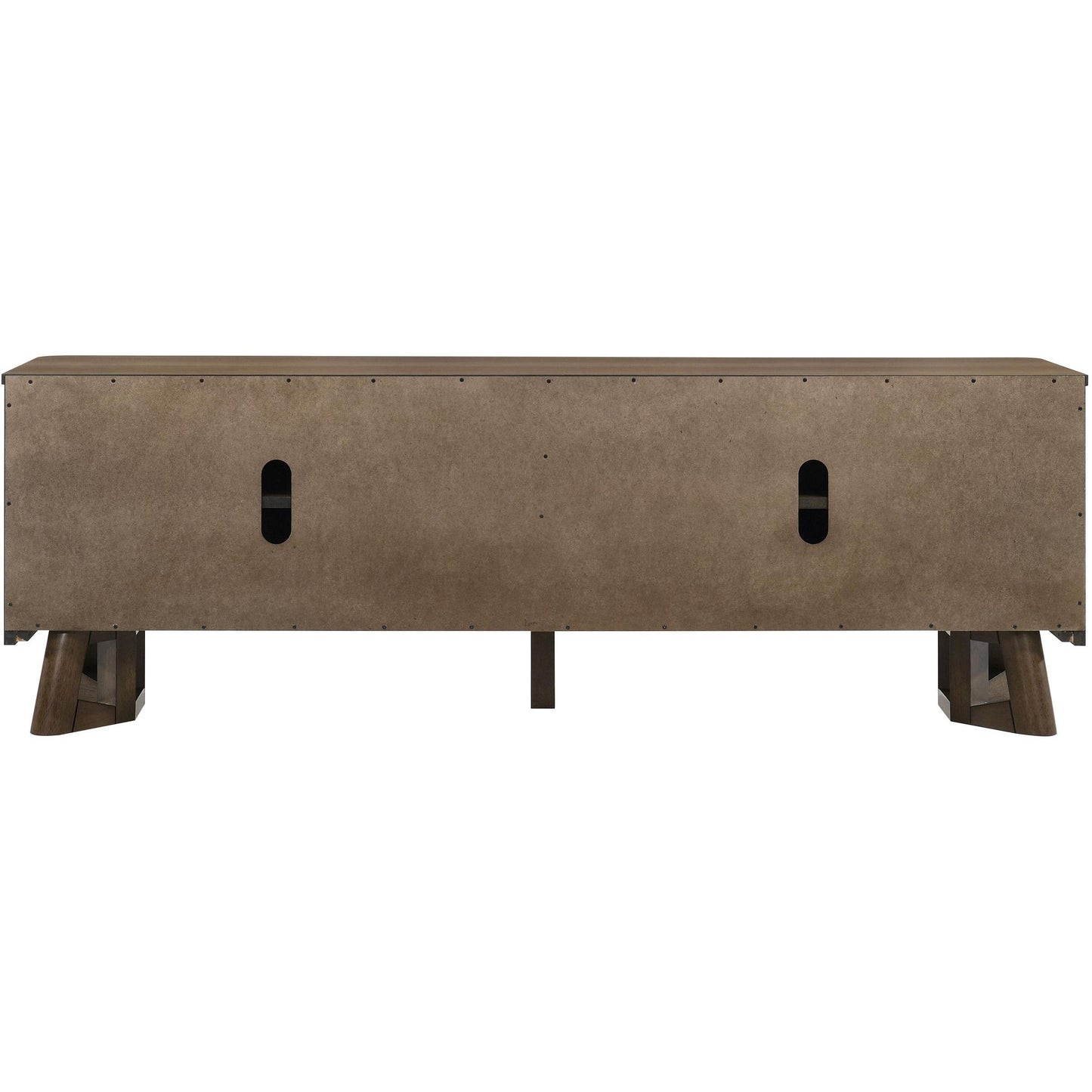  Coaster Furniture Trotter 720133 71-inch 4-Door Wood TV Stand Media Console - Brown IMAGE 9