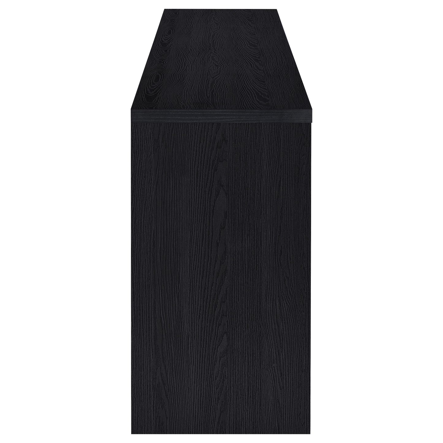  Coaster Furniture Denison 720223 79-inch 4-door TV Stand Media Console - Black IMAGE 4